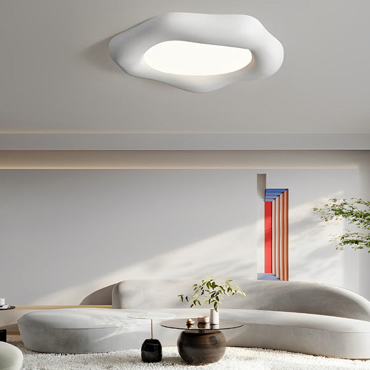Clouds Handmade LED Three Step Dimming Japanese-Style Ceiling Light