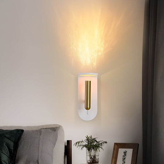 Creative 3W LED Flame Effect Nordic Wall Lamp