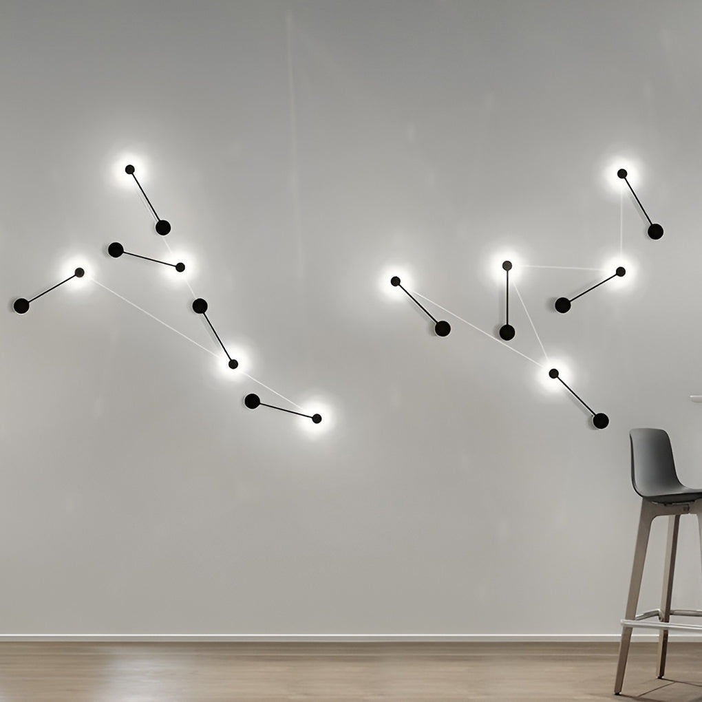 Creative Round Line LED Nordic Wall Light