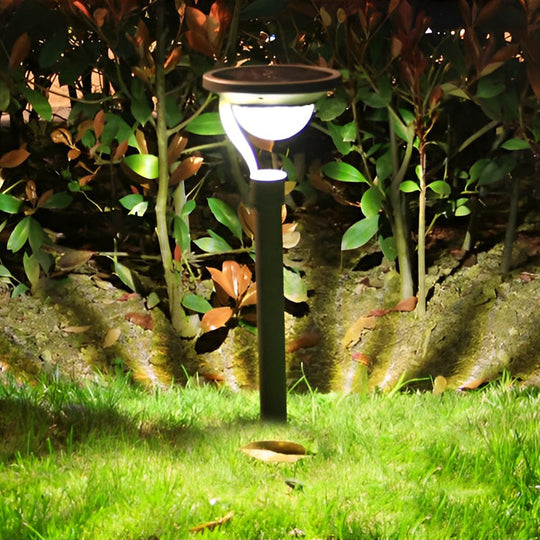 Modern Solar Half-Sphere LED Lawn Lamp