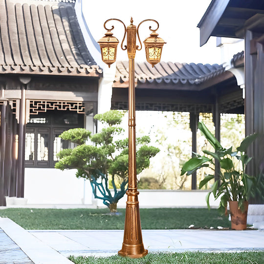 2 Light Outdoor Waterproof Retro European Style Street Lights
