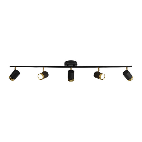 3/4/5 Lights GU10 LED Adjustable COB Surface Mounted Track Spotlight