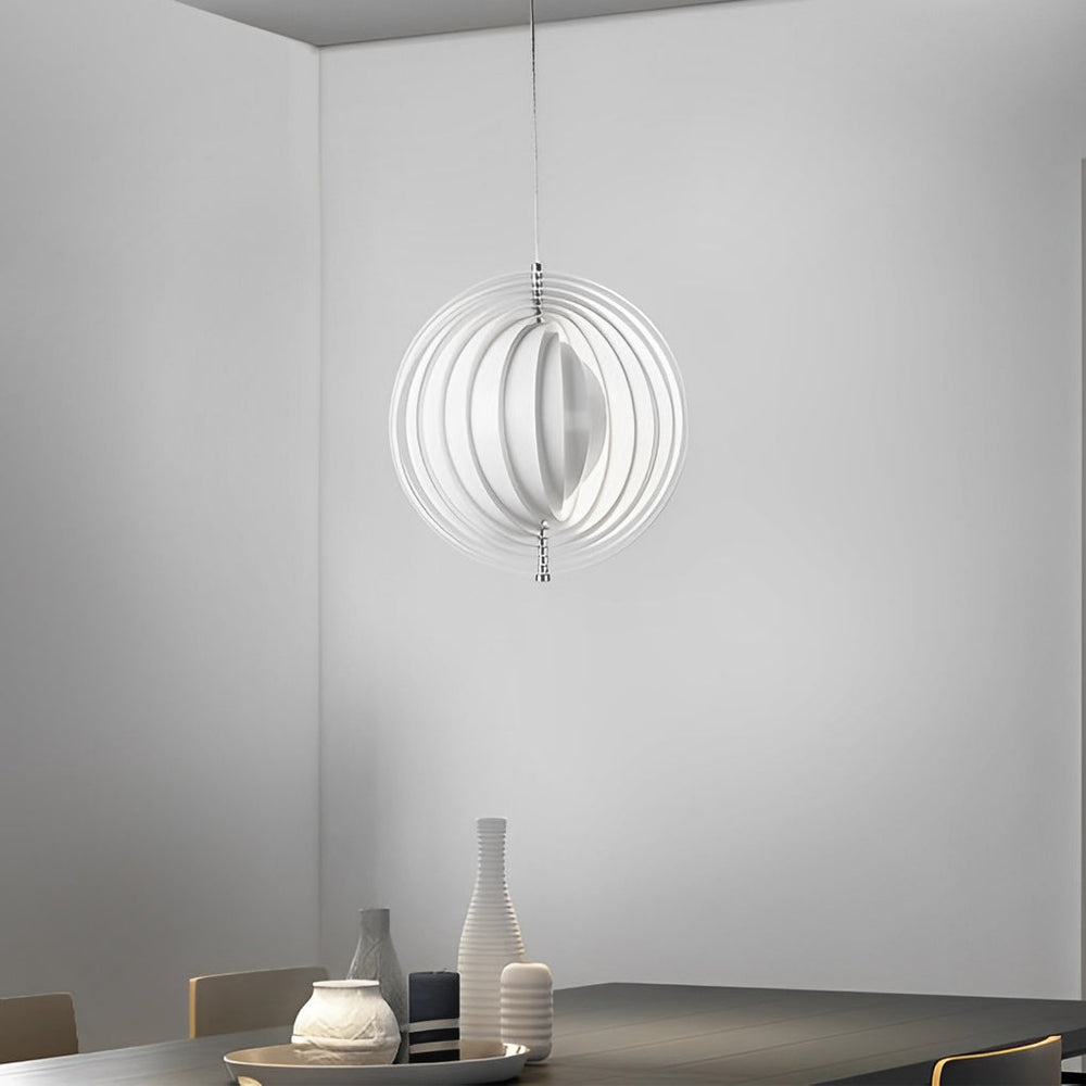 360° Rotatable Metal Creative White Nordic Pendant Light