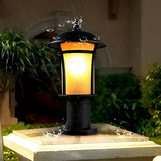 Classic Old England Style Waterproof LED Garden Lamp