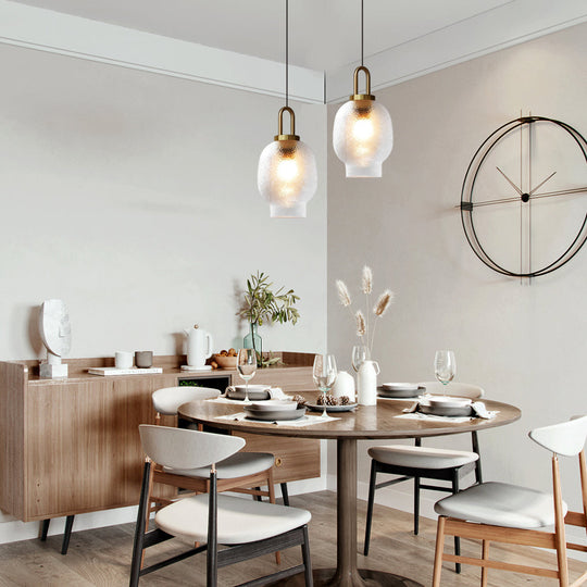 Creative Glass Jar Minimalist Luxury Post Modern Pendant Light