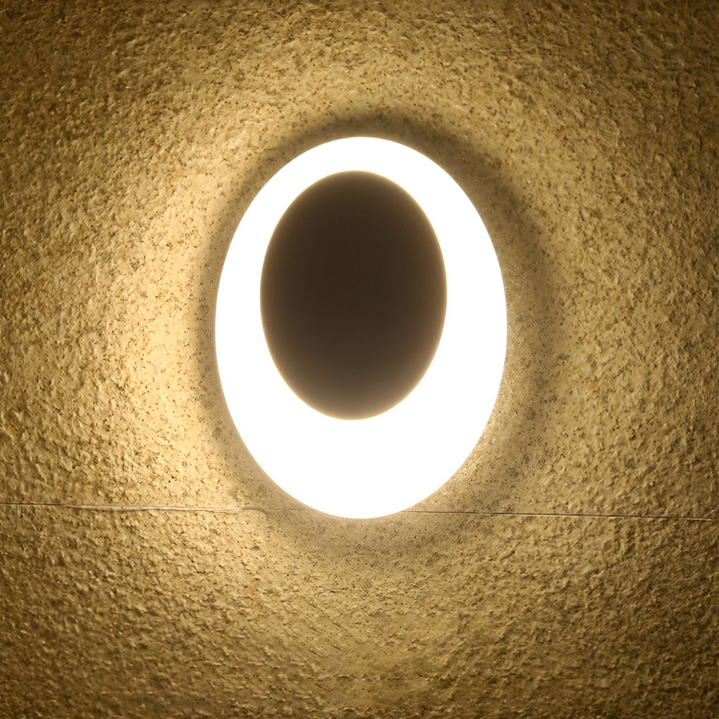 Oval Waterproof Modern LED Decorative Wall Lamp