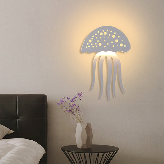 Cartoon Jellyfish Creative LED Decorative Wall Sconce