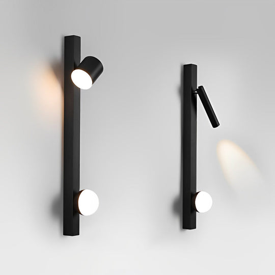 Adjustable Minimalist Electroplated LED Wall Lamp