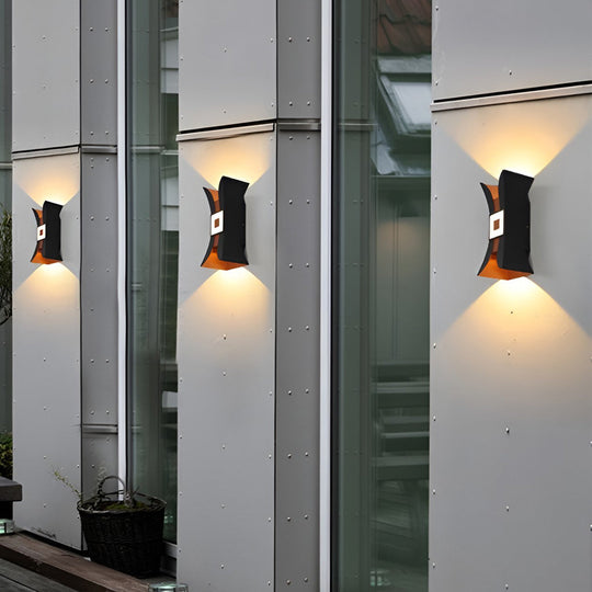 Creative LED Up and Down Outdoor Wall Washer Sconce Waterproof