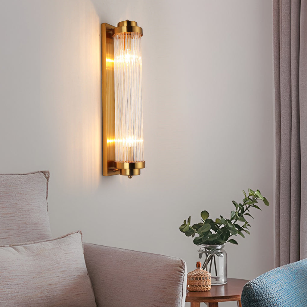 Adjustable Crystal Golden Nordic LED Wall Lamp