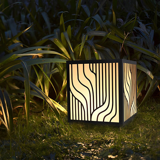 Square LED Outdoor Waterproof Fence Post Lights
