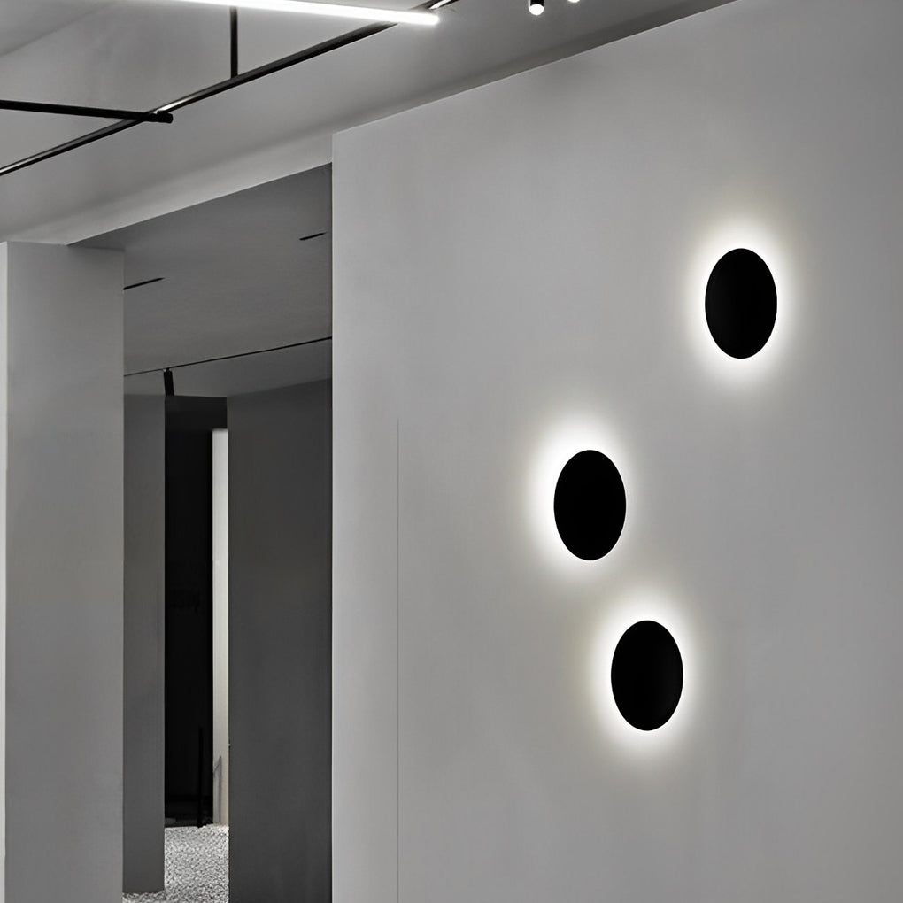 360° Rotatable Round Modern LED Wall Lamp