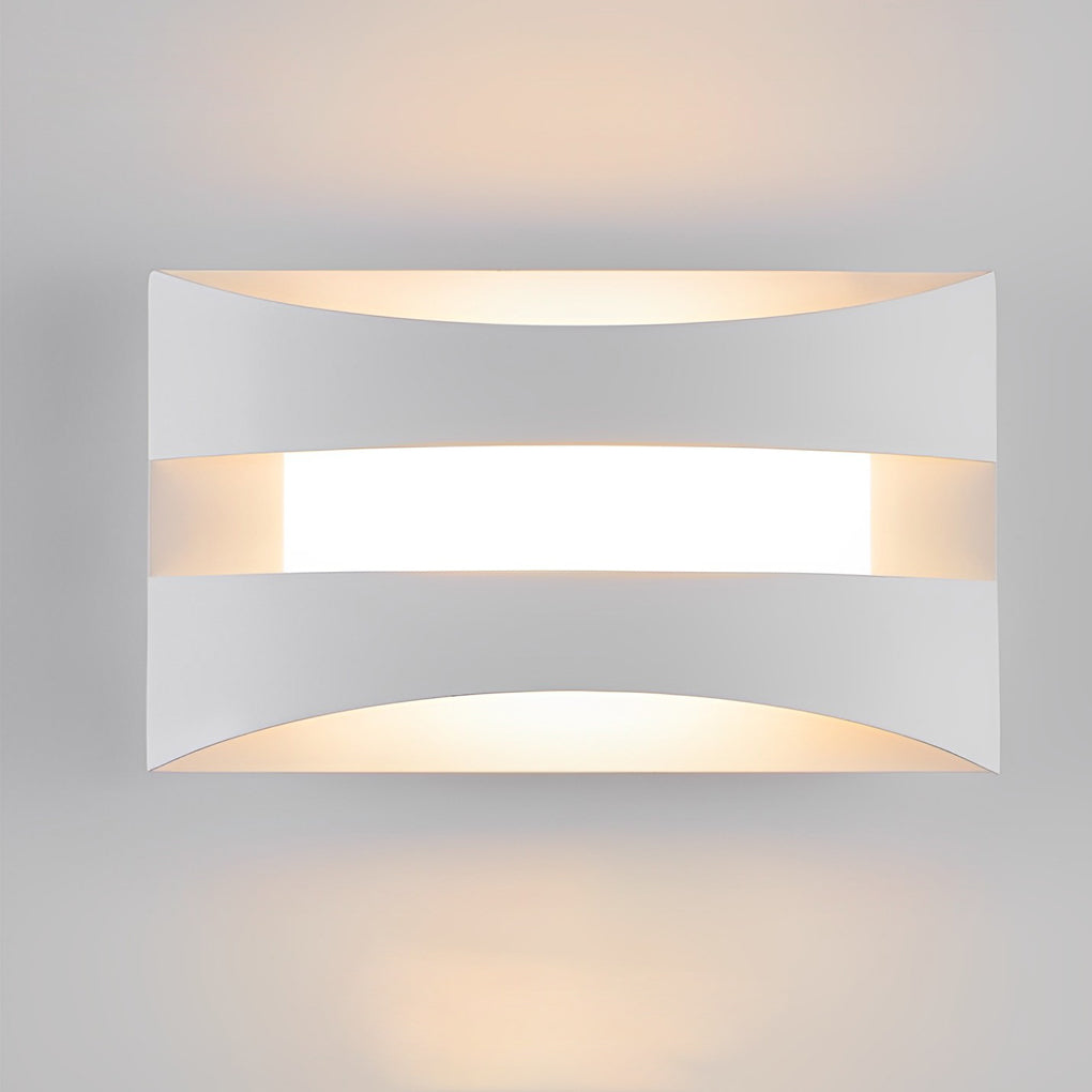 Rectangular Minimalist Nordic LED Bedside Wall Lamp