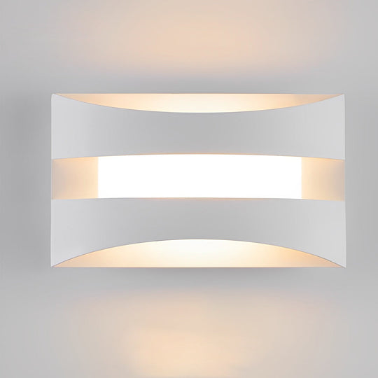 Rectangular Minimalist Nordic LED Bedside Wall Lamp