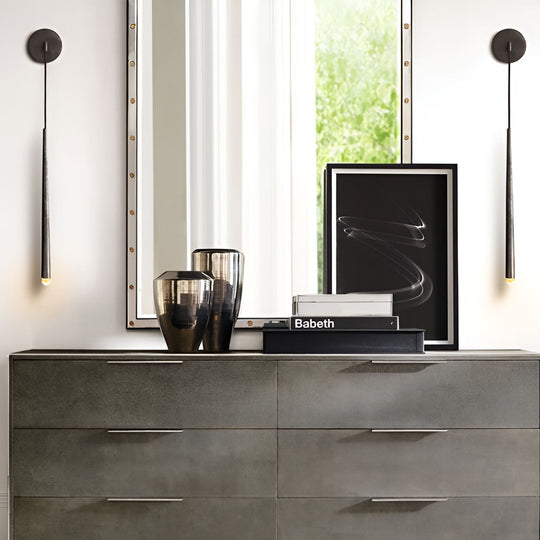 Creative Strip Crystal LED Wall Sconce – Nordic Modern Accent Light