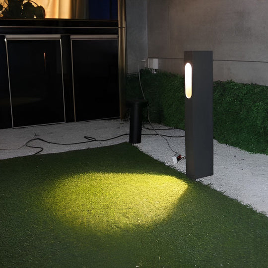 7W COB LED Outdoor Rectangular Pathway Light