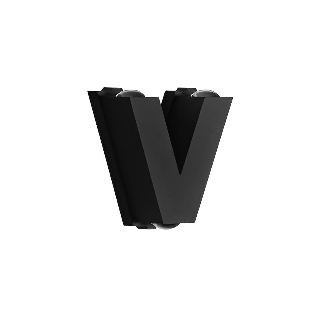 Creative Letter N V W LED Outdoor Wall Sconce Waterproof Modern Light