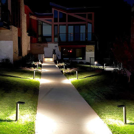 Eco-Friendly Smart LED Solar Outdoor Lawn Path Lamp