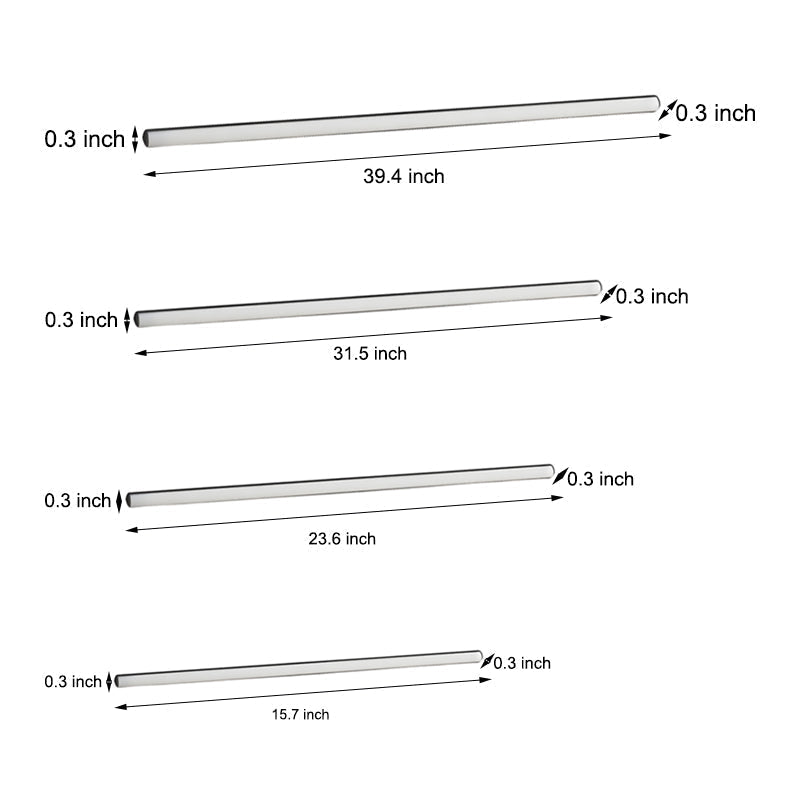6PCS Long LED Bar 12V Surface Mounted Cabinet Lighting