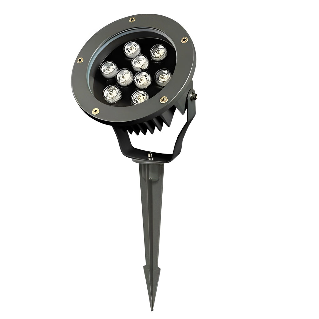 Elegant European Style Black LED Outdoor Pathway Lamp Post