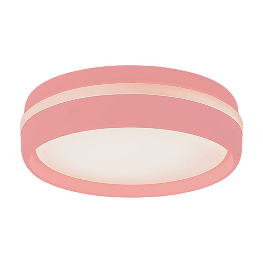 7.9-Inch Round LED Flush Mount Ceiling Light
