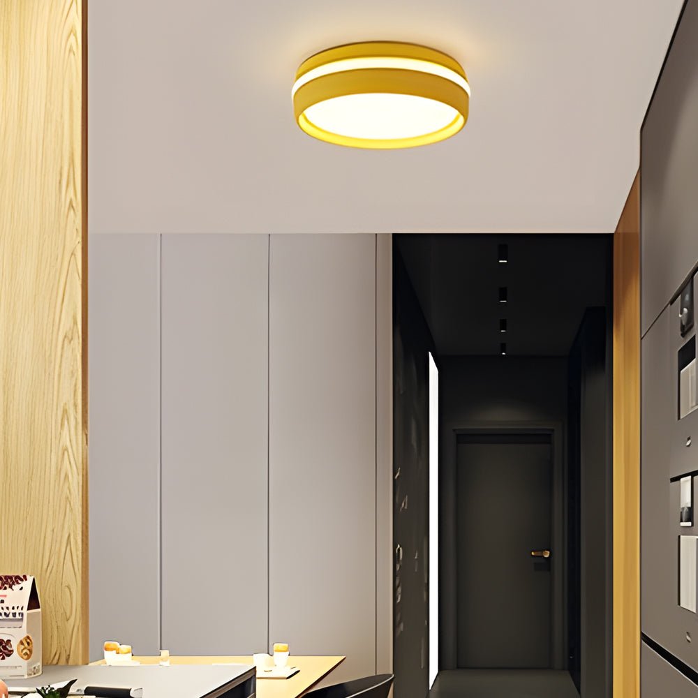 7.9-Inch Round LED Flush Mount Ceiling Light
