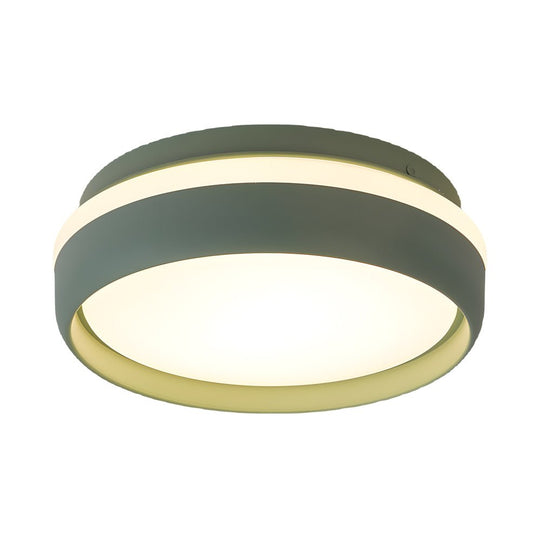 7.9-Inch Round LED Flush Mount Ceiling Light