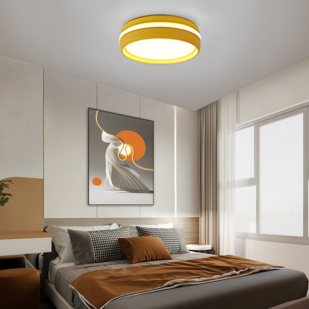 7.9-Inch Round LED Flush Mount Ceiling Light