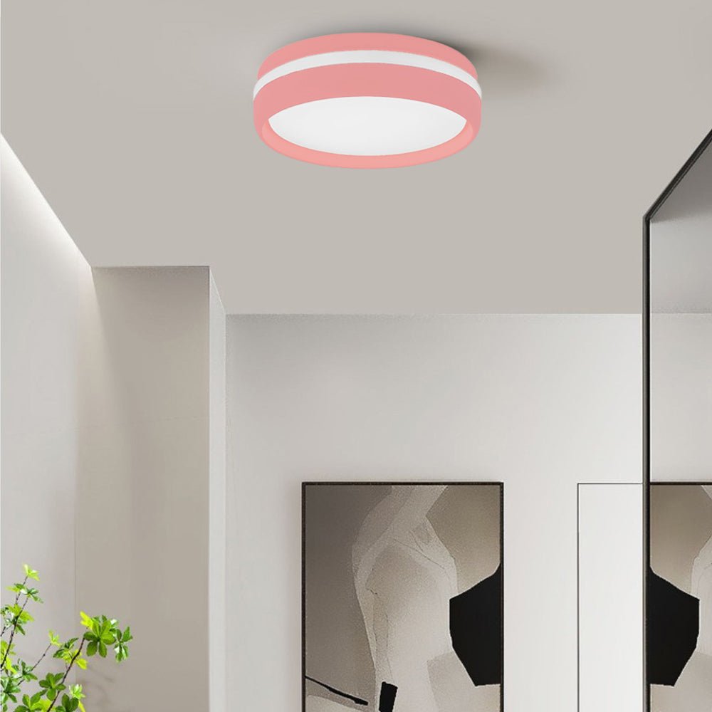 7.9-Inch Round LED Flush Mount Ceiling Light