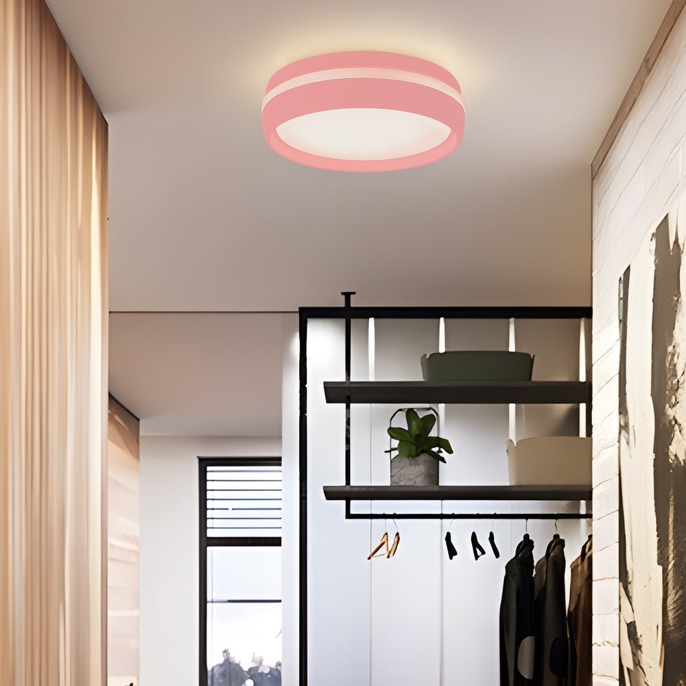 7.9-Inch Round LED Flush Mount Ceiling Light