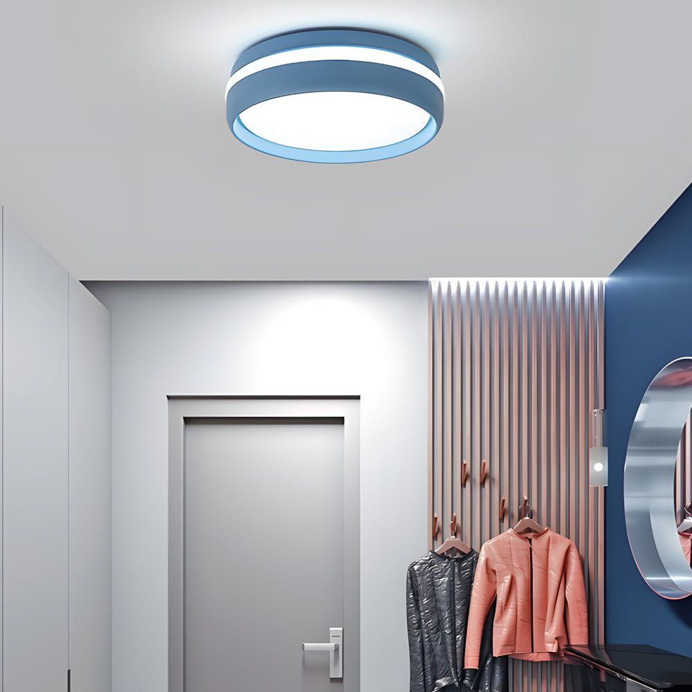 7.9-Inch Round LED Flush Mount Ceiling Light
