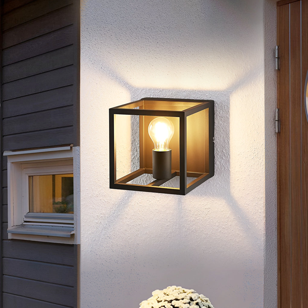 Square Frame Decorative Modern Wall Sconce Lighting