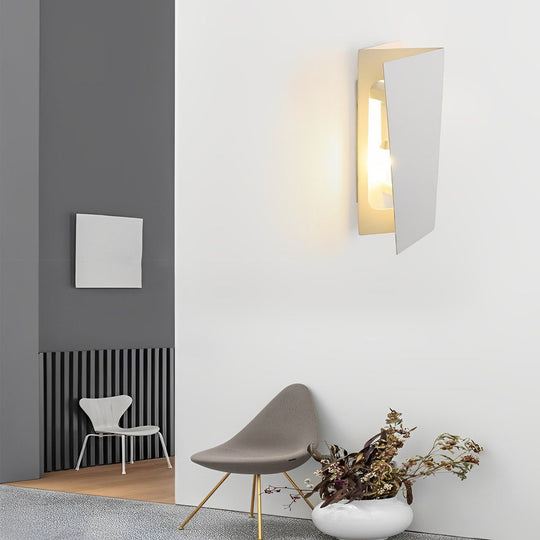 Folding Rectangular Modern LED Up and Down Wall Lamp