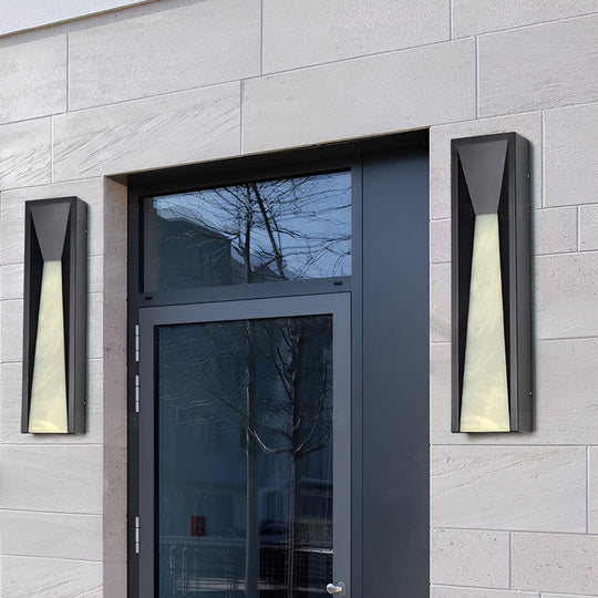 Rectangle 20W LED Waterproof Modern Wall Sconces Lighting Fixture