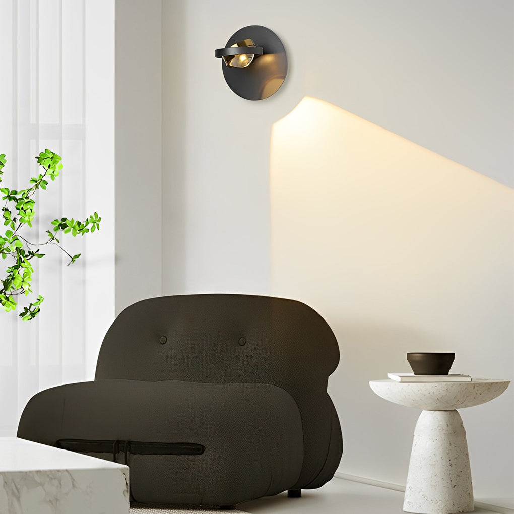 Round or Square Adjustable Modern Wall Lamp