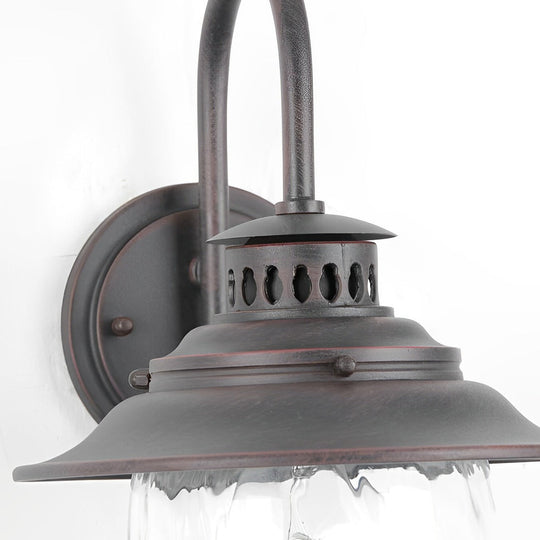 Creative Glass and Metal Modern Waterproof Outdoor Wall Lamp