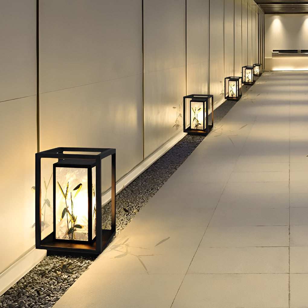 Artistic Solar LED Pathway Light with Pattern