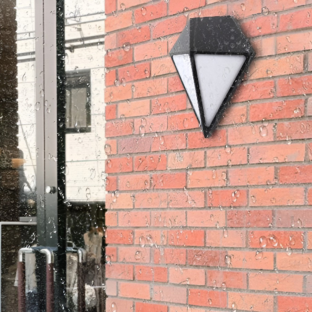 Creative Geometric LED Outdoor Wall Sconce Waterproof Light