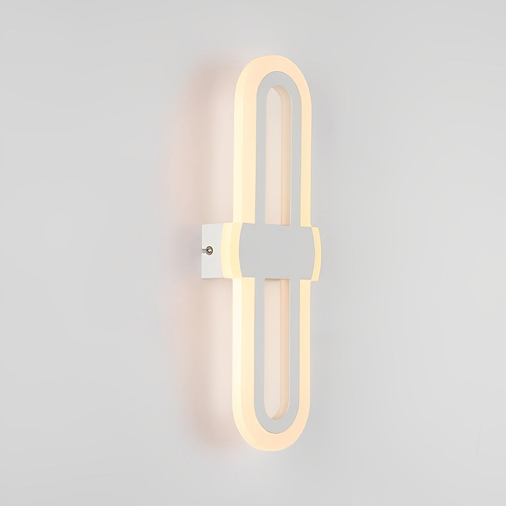 Rounded Rectangular Creative LED Modern Wall Lamp