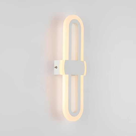 Rounded Rectangular Creative LED Modern Wall Lamp
