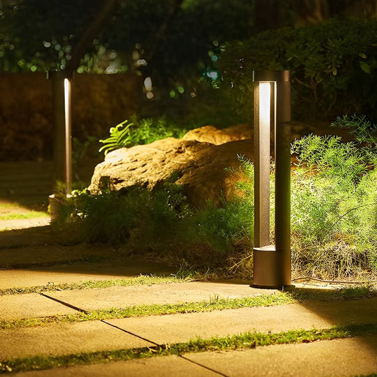 IP65 Waterproof Contemporary Cylinder LED Pathway Light