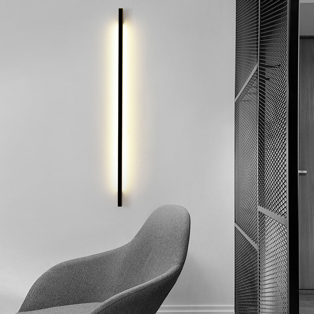 Minimalist Strip LED Wall Lamp with 3-Step Dimming