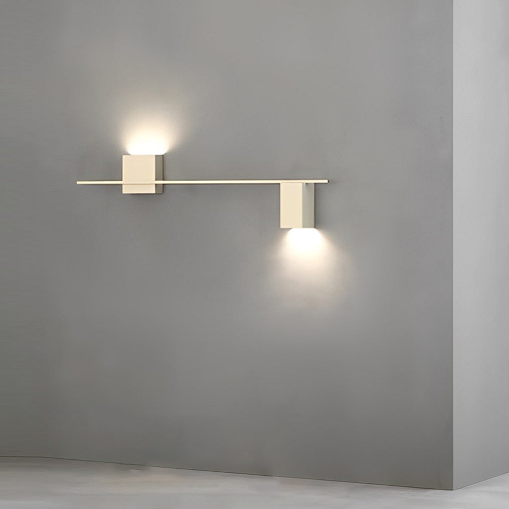 Square Strip Three Step Dimming Nordic LED Wall Lamp