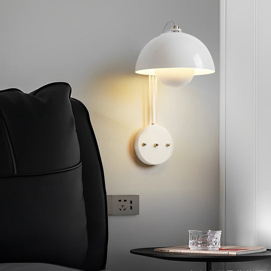 Circular Three Step Dimming Nordic Wall Lamp