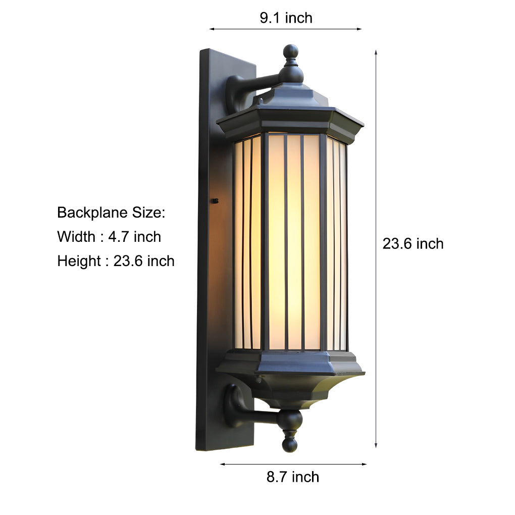 Retro Creative Waterproof LED Outdoor Wall Light