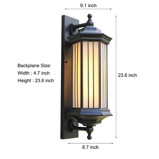 Retro Creative Waterproof LED Outdoor Wall Light