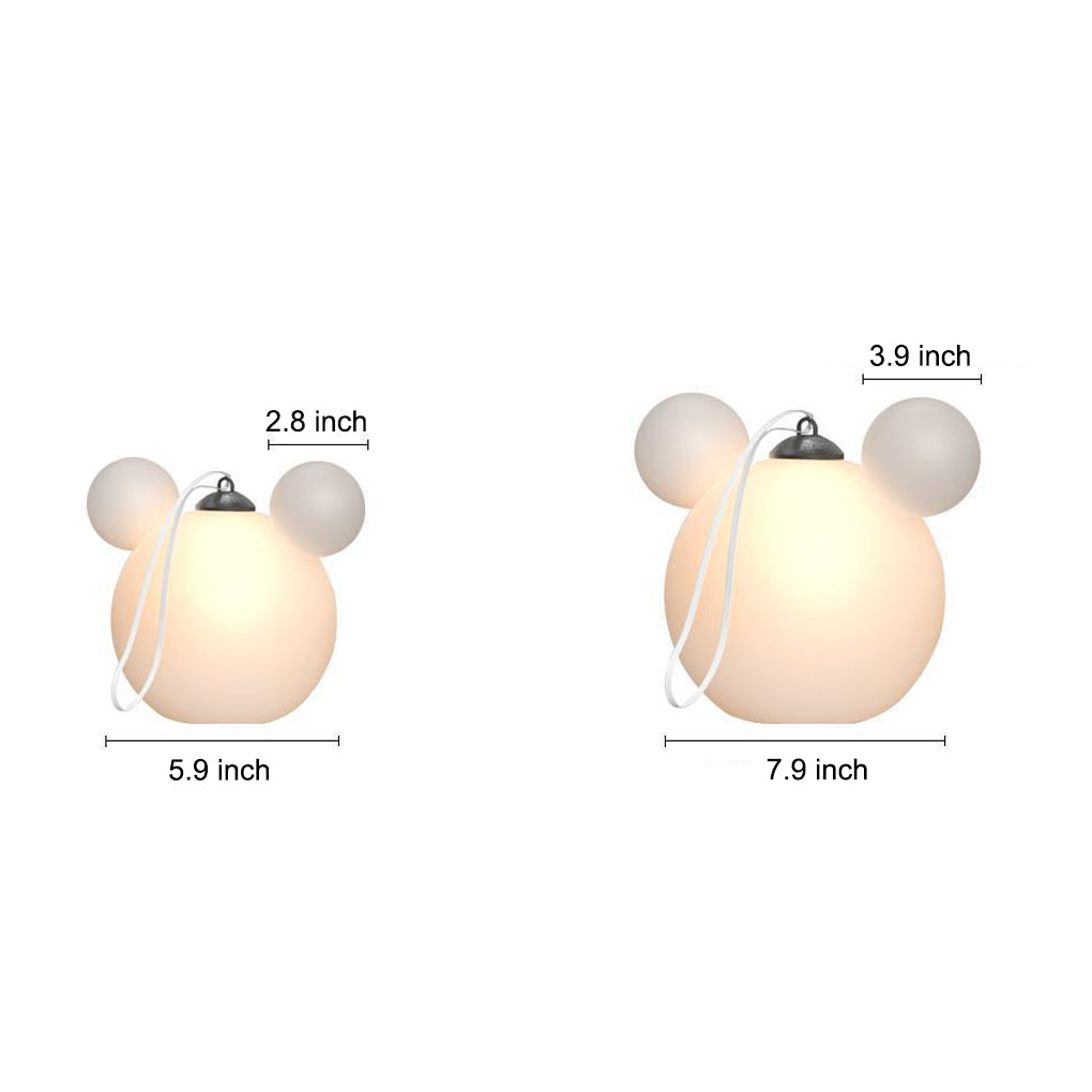 Cartoon 3D Animal Outdoor Hanging Light