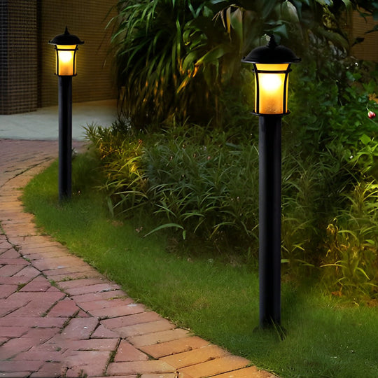 Classic Old England Style Waterproof LED Garden Lamp