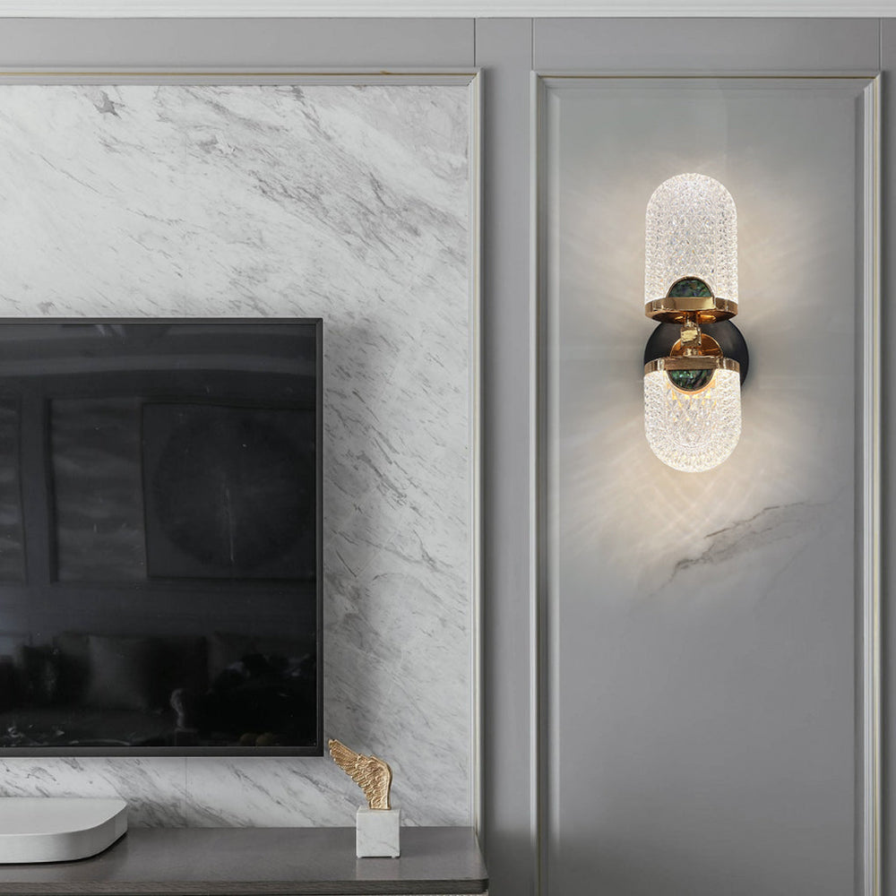 Creative LED Wall Sconce with Up & Down Light Effect – Three Step Dimming
