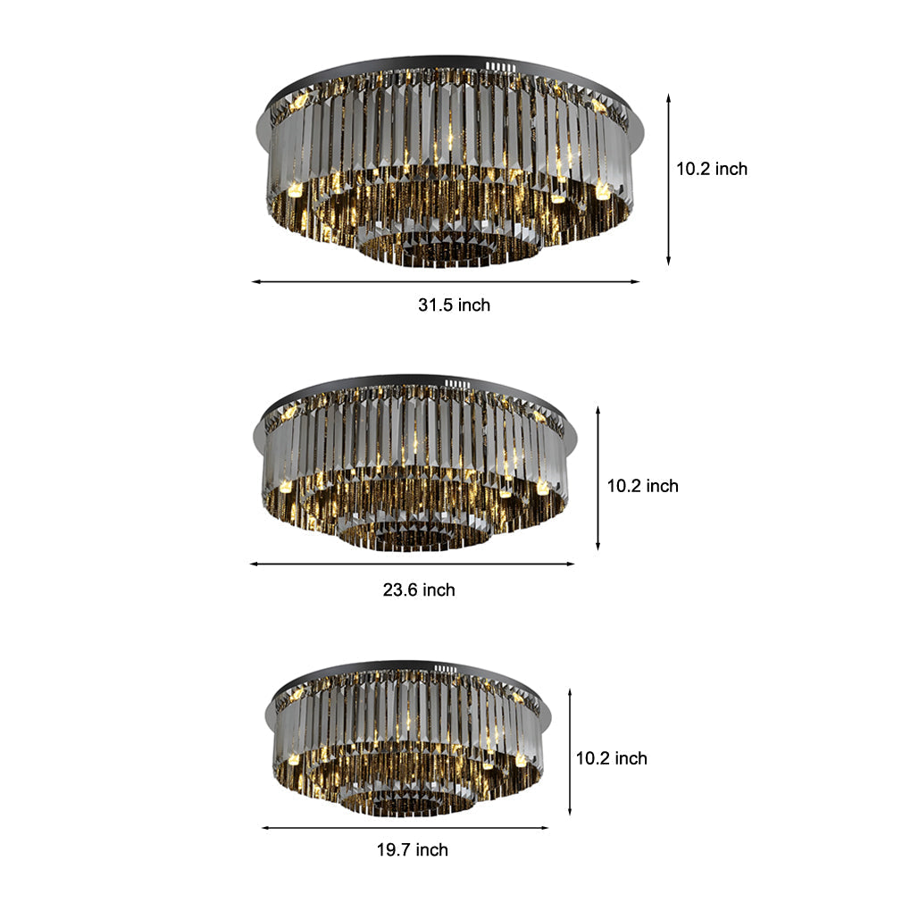 LED Wall Sconce with 5 Adjustable Spherical Spotlights